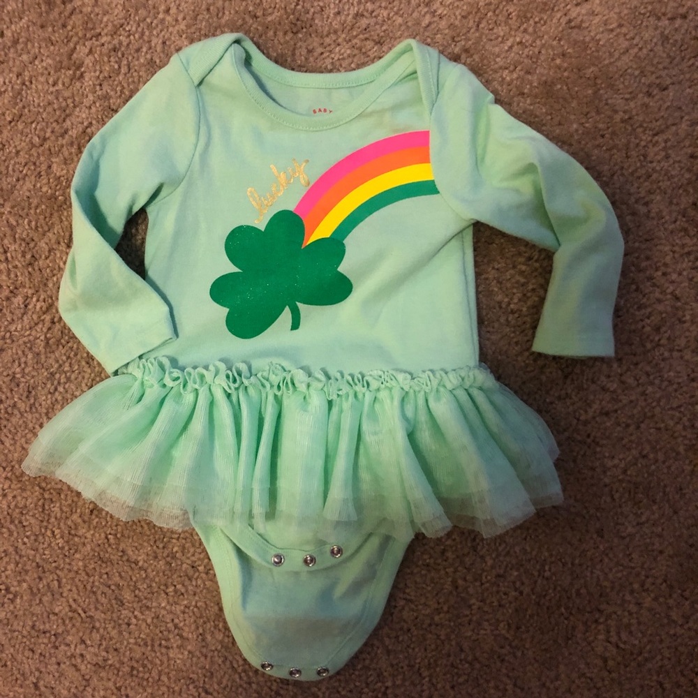 Cat and Jack St Patty’s Day Onesie